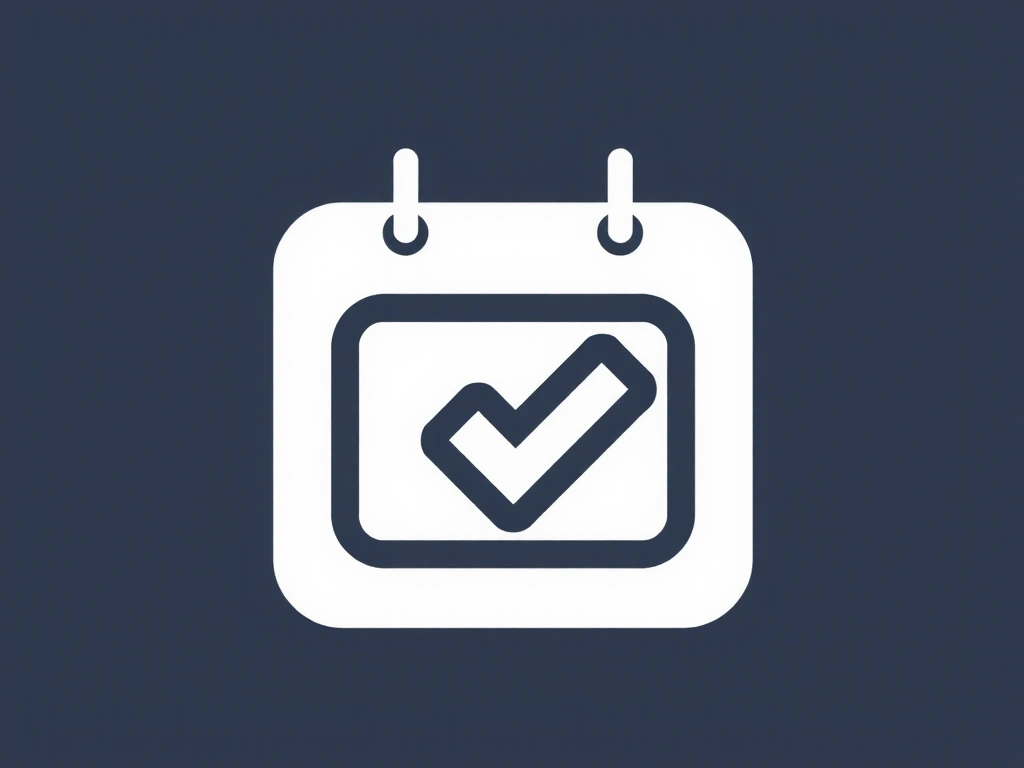 Icona di un calendario con un segno di spunta, che simboleggia gli aggiornamenti delle politiche